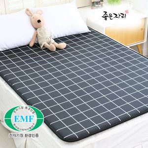 좋은자리 전기매트 EMF 전자파차단 북유럽 두꺼운 온열매트 침대 캠핑 전기장판