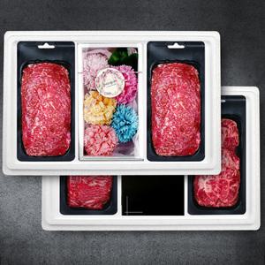 횡성한우 감사8호 플라워 어버이날 카네이션 스승의날 불고기 국거리 장조림 1.2kg/한우선물세트