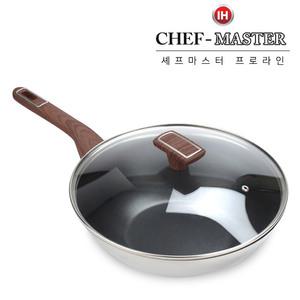 티타늄코팅 통3중바닥 스텐 궁중팬 웍28cm