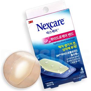 3M 넥스케어 하이드로케어 밴드 대형 4매 습윤 반창고 드레싱