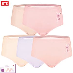 BYC부인용포인트나염NABOA맥시삼각팬티5매입 WCP9088