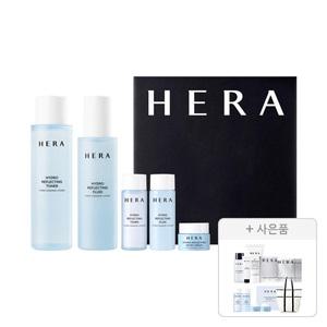 헤라 하이드로 리플렉팅 2종 세트, 1개+증정(딥 클렌징 오일 50ml+리프레싱 클렌징 폼 50g+멀티디펜스SPF50+PA4 15ml+카밍 마스크(견본) 23ml+리플렉팅 디럭스 키트 3종 키트+쇼퍼백) 각 1개