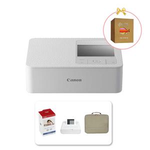 캐논 셀피 CP1500+KP-108IN+필름+브라운파우치 화이트