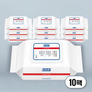 쓰리잘비 살균소독 알콜 멀티티슈 60매 10팩
