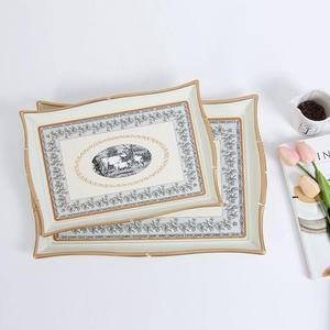 [XB5664M8]마리몬 빈티지 사각 쟁반 2P set 쟁반세트