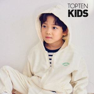 [롯데백화점]탑텐키즈 23년 SS (아동) 테리 셋업 후드집업 MKD5TC3201