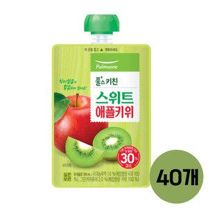 풀무원 풀스키친 스위트 애플키위100ML 40개 어린이 음료 주스