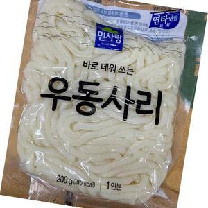 생우동 사리 면사랑 200g x40？업소용 식자재 식재료 대용량 식당용 단체 급식용