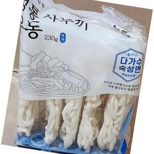 사누끼 우동면 동성식품 냉동 230g x5 개입 8번 들 x6？업소용 식자재 식재료 대용량 식당용 단체 급식용