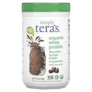 Simply Tera's 유기농 유청 단백질 다크 초콜릿 340g(12oz)