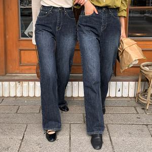 681dfb66d667b (기모추가/사계절데님/하체커버) Day Jeans No58 데이진 난스판 세미와이드 진청 데님 팬츠 ps4892