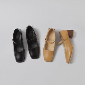 681df5eb9bc5f 스퀘어 메리제인 레더 펌프스 미들힐 sh2821