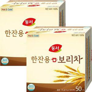 동서 한잔용 보리차 1.5g x 100T (50개입x2개) GWM 옥수수차