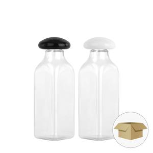 DNS250투명 바둑이캡 250ml 1박스 217개 음료병 더치커피병 주스병 페트병