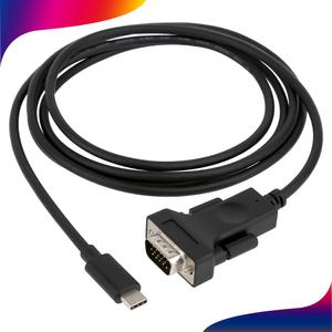 넥스트유 NEXT 2243TCV USB TYPE-C to VGA RGB 변환 케이블 1.8M
