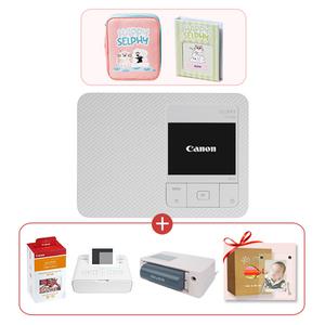 정품 캐논 셀피 CP1500 화이트+RP-108인화지+휴대용배터리 한정판 봄 패키지