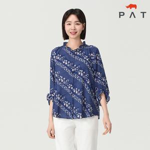 [PAT 여성] 루즈핏 스모킹 블라우스_1I42504
