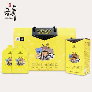 금흑키즈 50mlX30흑삼쥬스 음료 음료수 홍삼 어린이 주스