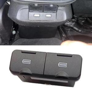 차량용 듀얼 USB 포트 고속 충전기 어댑터 인터페이스 소켓 음악 오디오 Haval H6 QC3.0