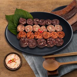 비바데이 전통 토종 모듬순대 4색 620g 사이드메뉴 간식 볶음 국밥 전골 G