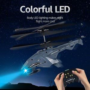 채널 리모컨 LED 충전식 동물 컨트롤 좋아하는 어린이가 RC USB 헬리콥터 항공기 드론
