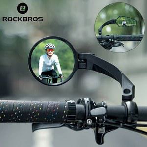 오토바이 바이크 백미러 자전거 HD 스쿠터 MTB 핸들 360도 조정 가능한 사이클링 액세서리