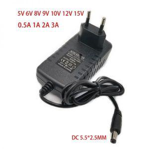 직류전원장치 LED 조명 스트립용 전원 어댑터 충전기 AC 110-240V DC 5V 6V 8V 9V 10V 12V 15V 05 1A 2A 3A