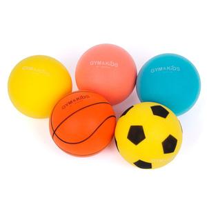 아이워너 아기공 짐앤키즈 무소음 탱탱볼 18cm (택1) 유아공 소프트볼 아기완구
