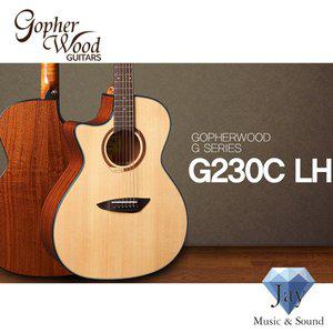 [고퍼우드] 어쿠스틱기타 G230C LH 왼손기타 컷어웨이 바디