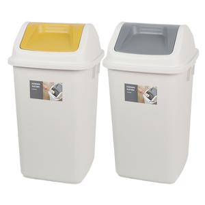 국민 휴지통 35L 분리수거함 스윙 쓰레기통