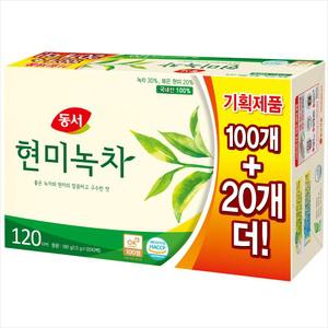 2개구매시1000원DC:동서현미녹차120T