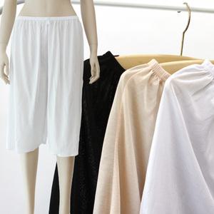 여름속바지 인견7부(2XL)롱/66~77권장 국산 여성 학생