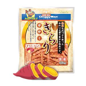 도기맨 반짝반짝 사사미 고구마 400g 강아지간식