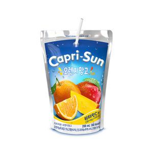 농심 카프리썬 오렌지망고 200ml x 30팩 / 쥬스 음료수