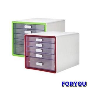 ForU149 심플한 사무용품마이 미니 5단 수납 정리 사무 서류 서랍 시스맥스