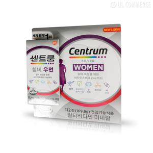 센트룸 실버 멀티비타민 포우먼 1514mg 112정 코스트코 미네랄 뉴디자인