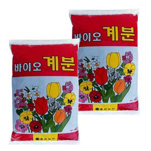 바이오계분 8리터 채소밭퇴비 텃밭거름
