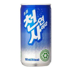 천연사이다 190mlx30캔x3박스