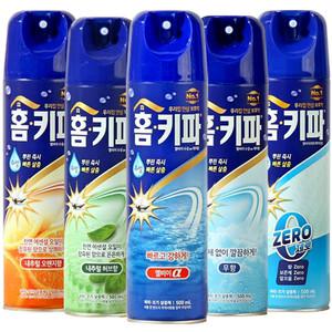 홈키파 수성 에어졸 엘비이알파 500ml 1개 모기약 해피홈 홈키파 모기향