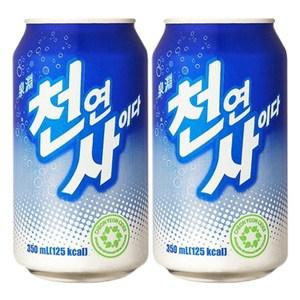 일화 천연사이다 350ml 48캔 (24캔x2박스)