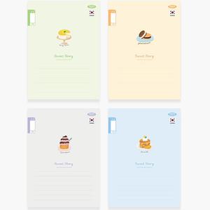 초등노트 3~6학년 무제 23줄 1권 ( 초등 고학년노트 줄노트 무제노트