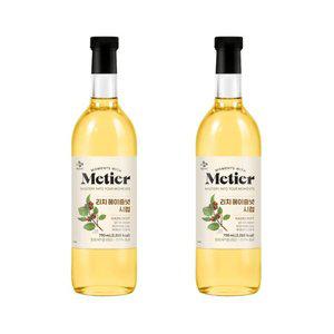 메티에 리치헤이즐넛 시럽 750ml x2개