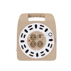 러그박스 20m 3구 usbx2 포트 크림브라운 1.5sq