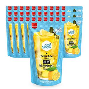삼립 카페스노우 레몬 에이드 제로  230ml x30개 / 편의점 파우치 음료