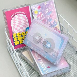 카세트 테이프 메모지 탁상형 데코 다꾸 떡메 귀여운 캐릭터 메모 잇 패드