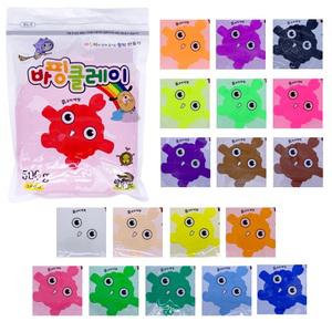 대한산업 바핑클레이 컬러클레이 500g 지퍼형