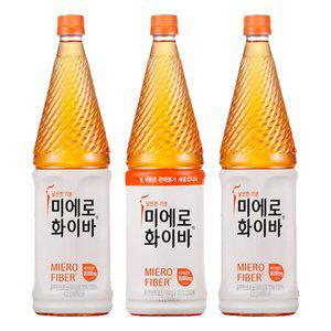 [기타]미에로 화이바 1.2L x 3페트(증정/일반)랜덤발송 식이섬유 음료