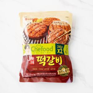 롯데웰푸드 Chefood 롯데 떡갈비 262g*2