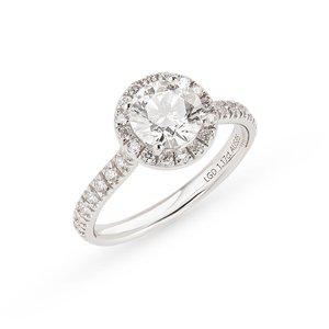 [도로시] 14k 헤일로 랩 다이아몬드 1캐럿 반지(총 약 1.4CT)
