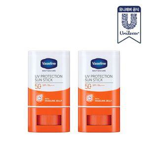 바세린 UV 프로텍션 선스틱 15g x 2개
